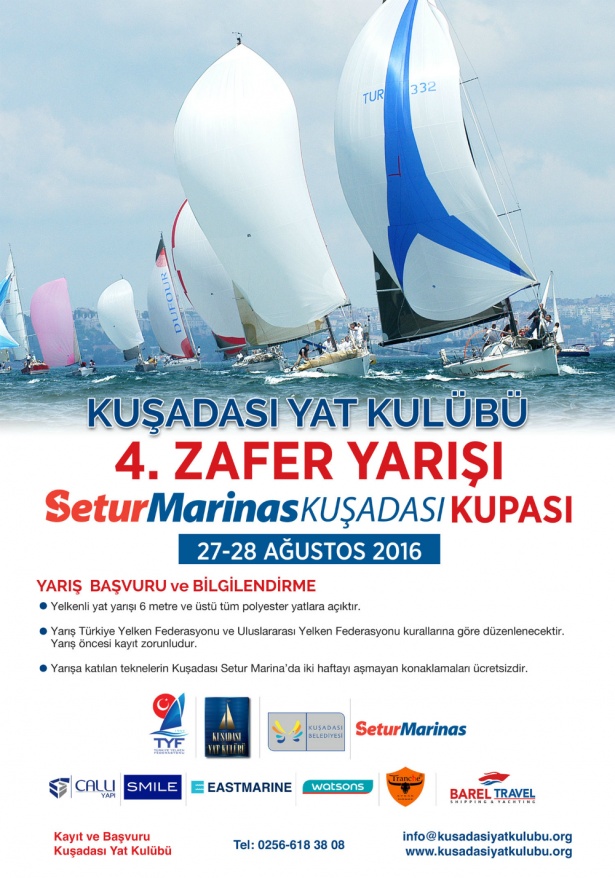 KAYK 4. ZAFER YARIŞI SETUR MARINA KUPASI - 27-28  AĞUSTOS 2016