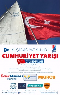 KAYK CUMHURİYET KUPASI YAT YARIŞI  27-28 EKİM 2018